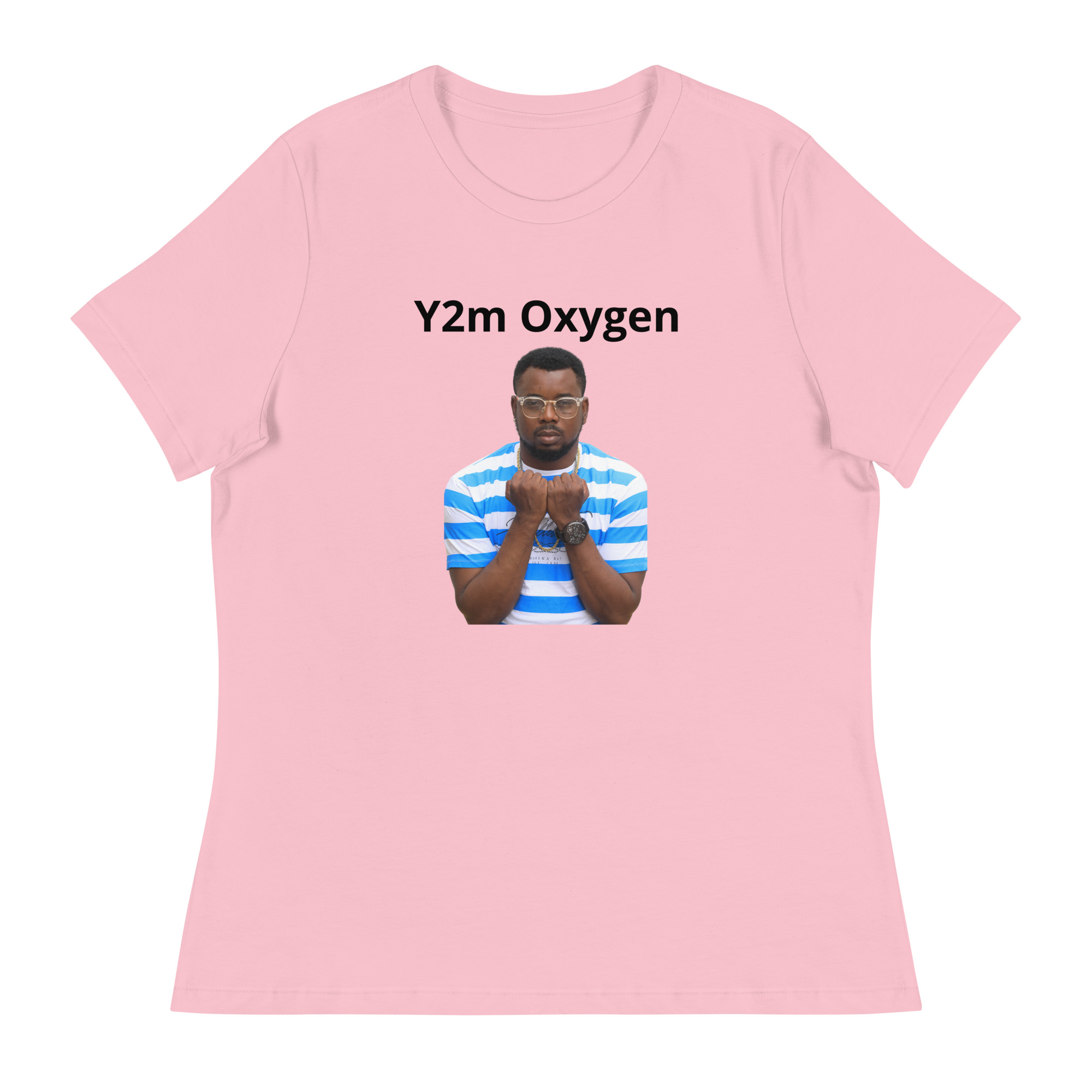 oxygen t shirt pink